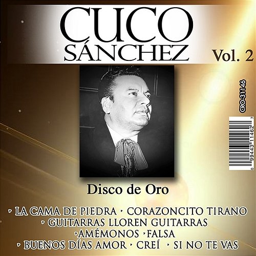 Disco de Oro, Vol. 2 Cuco Sánchez