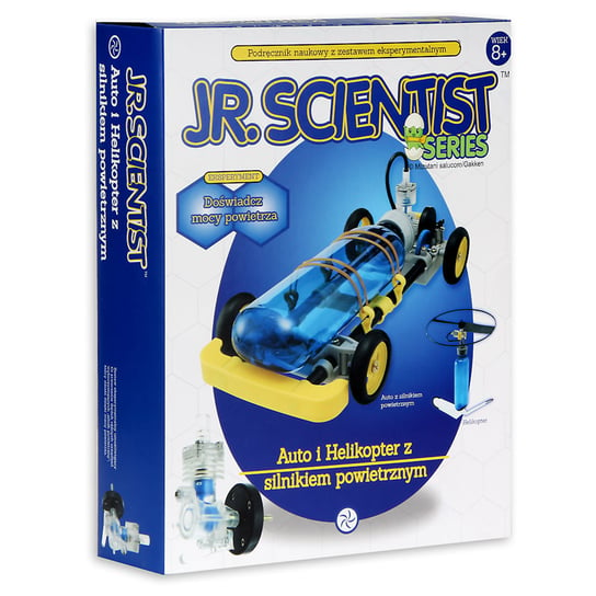 Discoveria, Junior Scientist, zabawka naukowa Auto i helikopter z silnikiem powietrznym Discoveria