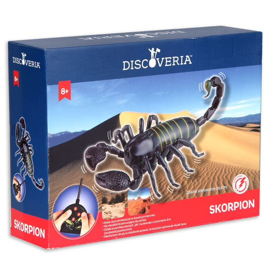 Discoveria, zabawka zdalnie sterowana Skorpion Discoveria