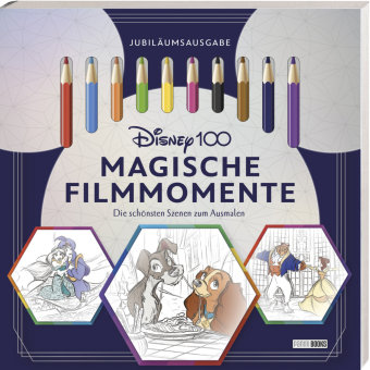 Disney 100: Magische Filmmomente - Die schönsten Szenen zum Ausmalen Panini Books