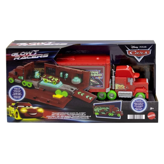 Disney Auta, Pojazd, Maniek, Glow Racers, Hpx76 Mattel