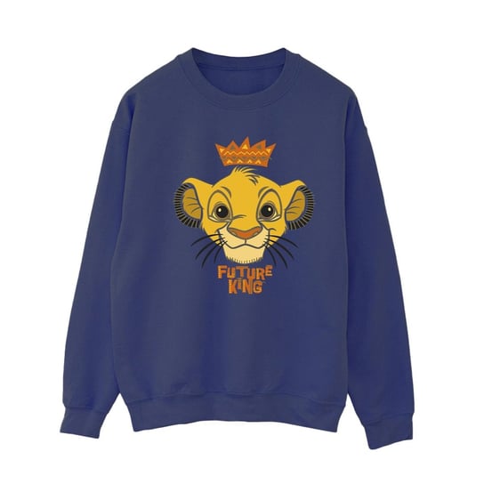 Disney Bluza Damska The Lion King Future King (S (52-55 Cm) / Granatowy) Disney