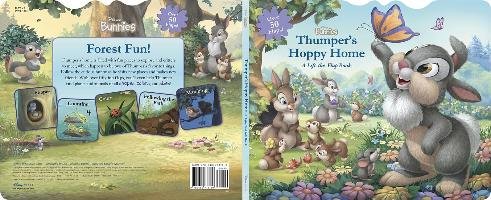 Disney Bunnies Thumper's Hoppy Home: A Lift-The-Flap Board Book Disney Book Group