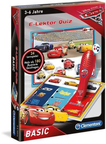 DISNEY CARS AUTA GRA INTERAKTYWNA E-LEKTOR QUIZ Clementoni