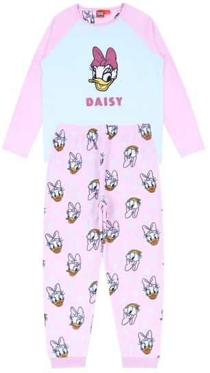 DISNEY Daisy Piżama długi rekaw różowo-błękitna Disney