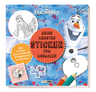 Disney Die Eiskönigin 2: Meine liebsten Sticker zum Ausmalen Panini Books