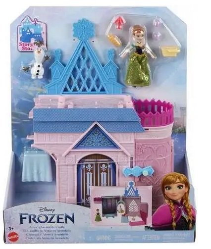 Disney Frozen Anna Olaf Zamek Pałac Kraina Lodu Zestaw Mattel Frozen - Kraina Lodu