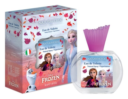 Disney Frozen II. Natural Spray, Woda Toaletowa Dla Dzieci, 50ml Disney