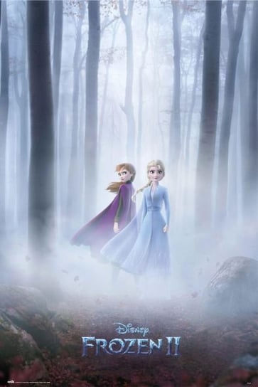 Disney Frozen Sisters - plakat Frozen - Kraina Lodu