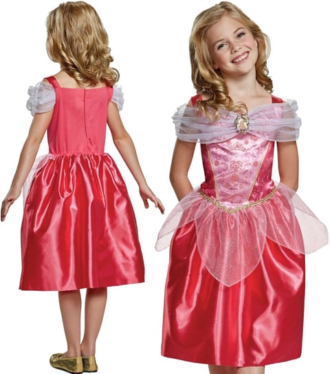 Disney Kostium Śpiąca królewna Strój karnawałowy Aurora 109-123 cm Disguise