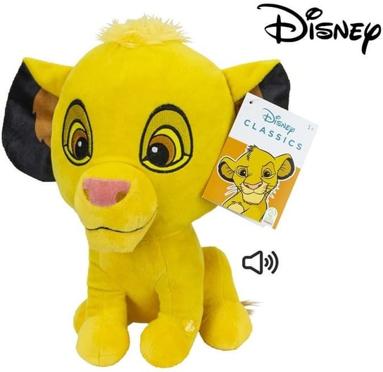 Disney Król Lew Simba Maskotka Plusz Dźwięk 26 Cm Disney