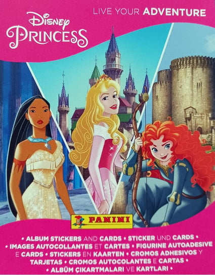 Disney Księżniczka Box 36 Saszetek z Naklejkami Panini S.p.A