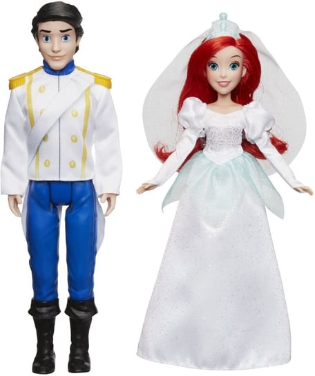 Disney, lalka Arielka i książę Eryk Disney