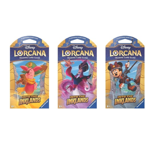 Disney Lorcana S3 Booster Pack Sleeve (wysyłany losowo) Lorcana