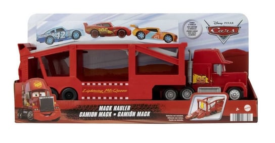 Disney Maniek Marian Mack Laweta Cars Auta Mattel TIR Auto Transporter Auta