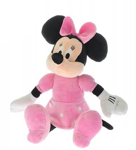 Disney, Maskotka, Minnie, różowy, 30 cm Disney