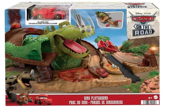 Disney Mattel Tor Cars Auta z Dinozaurem Dino HNL99 Zygzak Mcqueen Auta