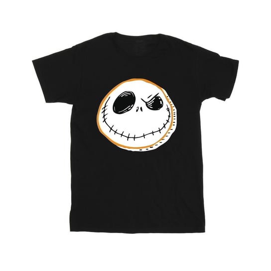 Disney Męska Koszulka The Nightmare Before Christmas Jack Face T-Shirt (XXXXS / Czarny) Disney