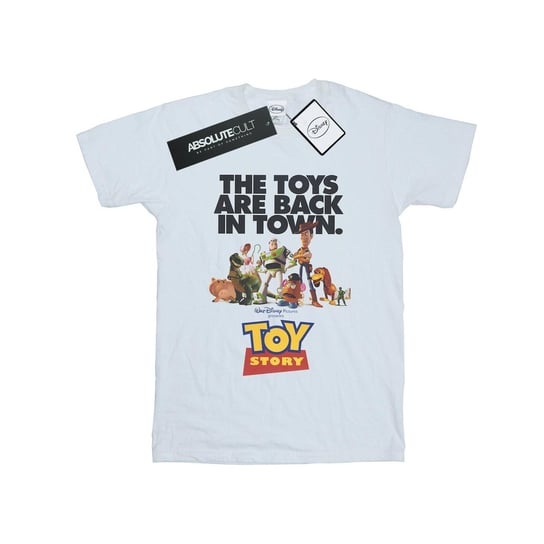 Disney Męska Koszulka Z Plakatem Filmu Toy Story (3XL / Ciepły Biały) Disney