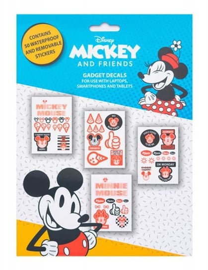 Disney Mickey i Minnie - naklejki na laptopa 17,3x23,7 cm Disney
