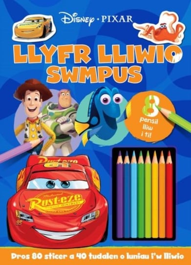 Disney Pixar: Llyfr Lliwio Swmpus Opracowanie zbiorowe