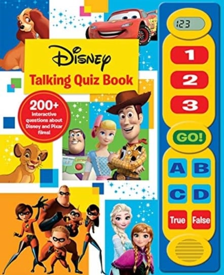 Disney Pixar Talking Quiz Book PI Kids