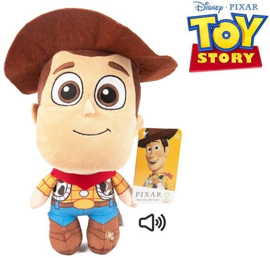 Disney Pixar Toy Story maskotka Woody dźwięk 28cm Disney