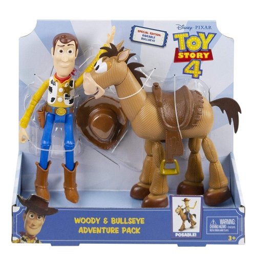 Disney Pixar, Toy Story, zestaw figurek Chudy i Mustang, GGB26 Toy Story