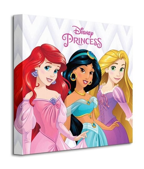 Disney Princess Ariel, Jasmine and Rapunzel - obraz na płótnie Disney