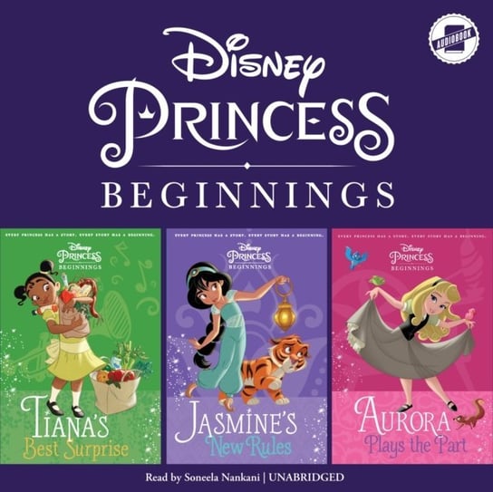 Disney Princess Beginnings: Jasmine, Tiana & Aurora Press Disney, Suzanne Francis, Roehl Tessa