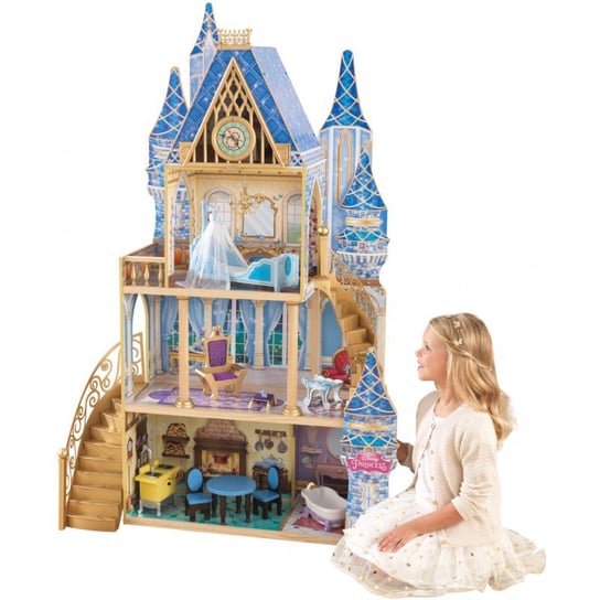 Disney Princess, domek dla lalek Zamek Kopciuszka Kidkraft