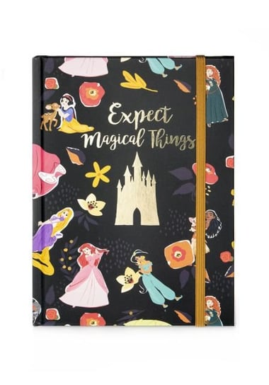 Disney Princess Expect Magical Things - notes A5 z gumką Disney