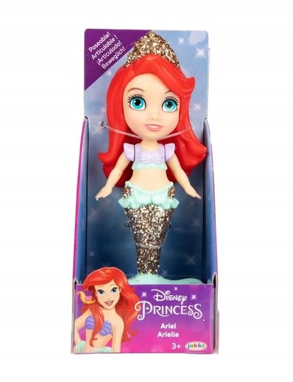 Disney Princess Mini Doll Laleczka Arielka Mała Syrenka 7,5 cm Jakks Pacific