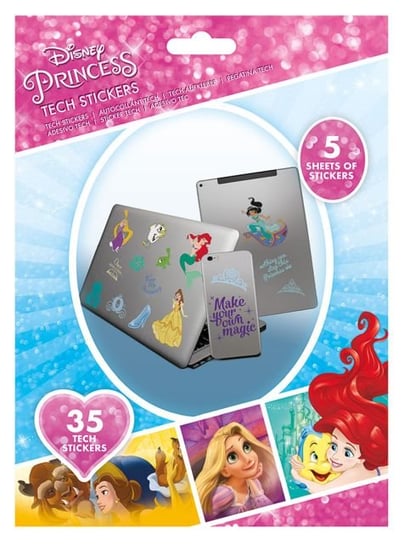 Disney Princess - naklejki na laptopa 18x24 cm Disney