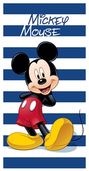 Disney, Ręcznik kąpielowy i plażowy, Mickey Mouse, 70x140 cm Myszka Miki