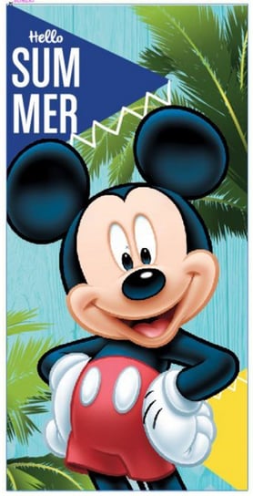 Disney, Ręcznik plażowy i kąpielowy, Mickey Mouse, 70x140 cm Myszka Miki