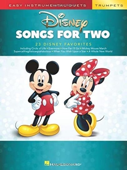 Disney Songs for Two Trumpets: Easy Instrumental Duets Opracowanie zbiorowe