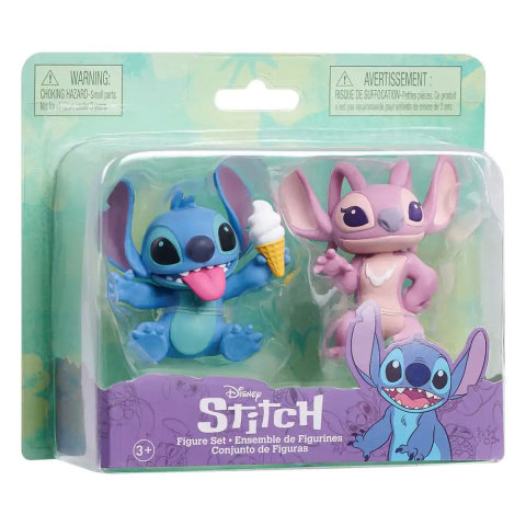 Disney STITCH 2-Pak Figurek Angel/Stitch Inna marka