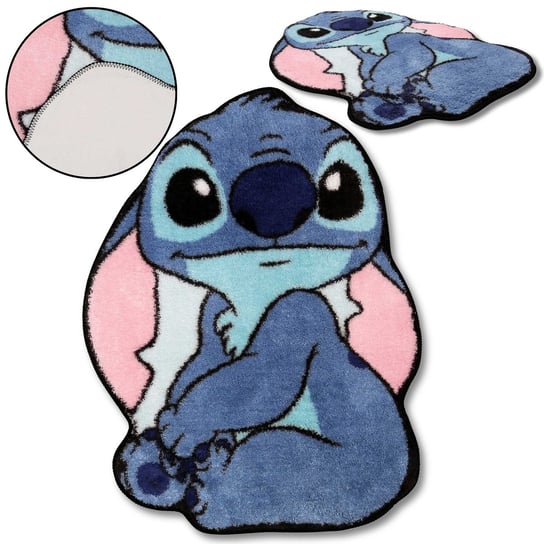 Disney Stitch dywanik łazienkowy, niebieski 60x80cm Disney