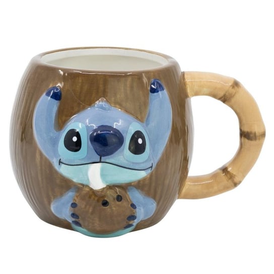 Disney Stitch - Kubek ceramiczny 3D w pudełku prezentowym z kolekcji Coconut 325 ml Inna marka