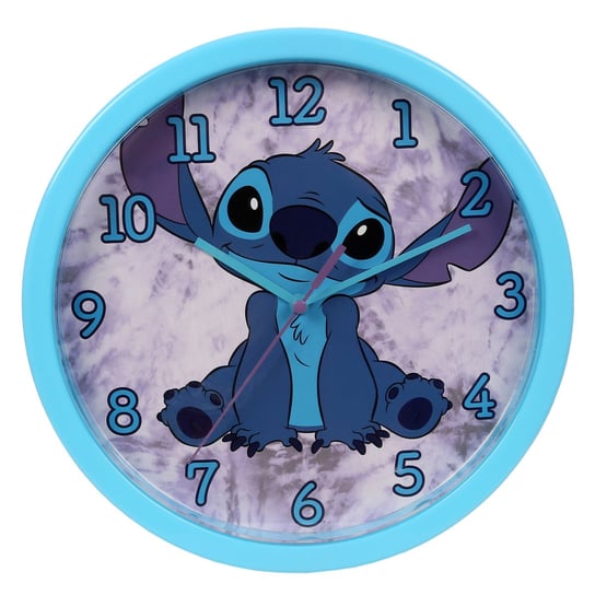 DISNEY Stitch Niebieski zegar ścienny analogowy 25 cm Disney
