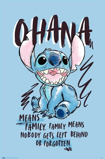 Disney Stitch - plakat 61x91,5 cm Disney