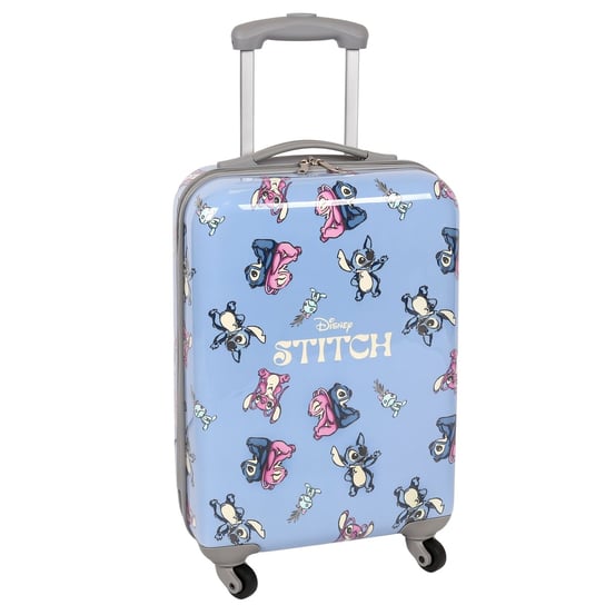DISNEY Stitch Twarda walizka, walizka na kółkach, walizka kabinowa 54x35x21cm Uniwersalny Disney