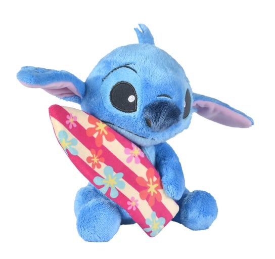 Disney Stitch z deską, 25 cm Simba