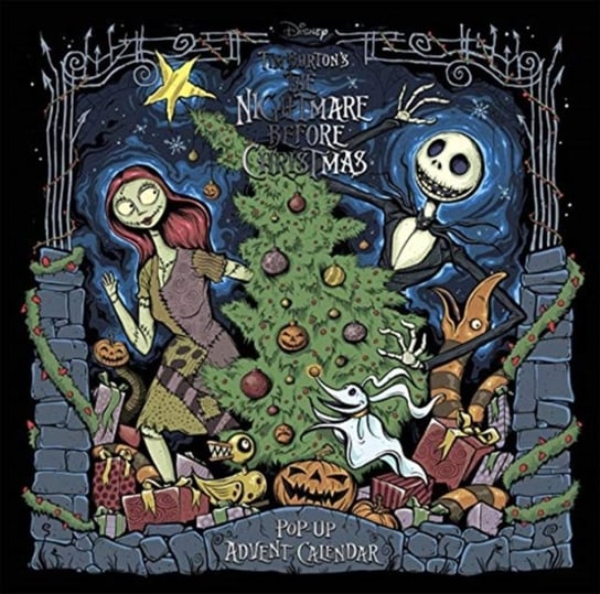 Disney Tim Burtons The Nightmare Before Christmas Pop-Up Book and Advent Calendar Opracowanie zbiorowe
