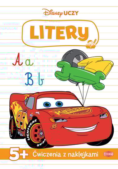 Disney Uczy. Litery. Auta Opracowanie zbiorowe