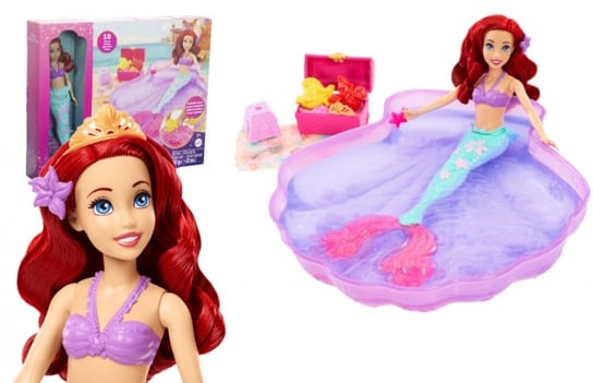 DISNEY WODNA ZABAWA ARIELKI HWB39 WB4 Mattel