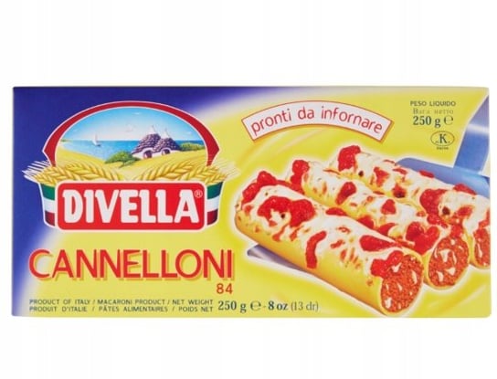 Divella Cannelloni włoski makaron do nadziewania Divella