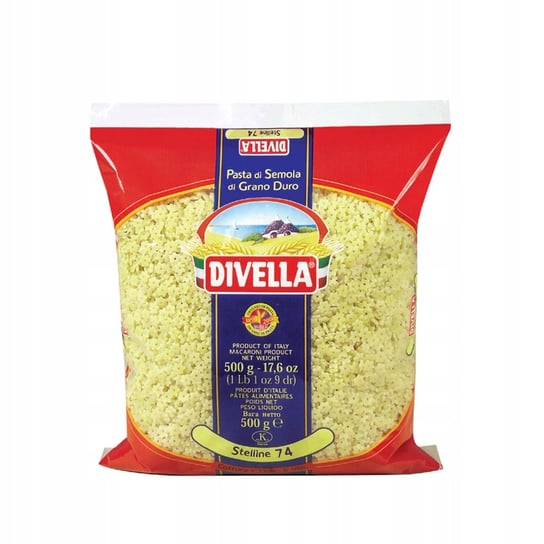 Divella Stelline 74 włoski makaron gwiazdki 500 g Divella