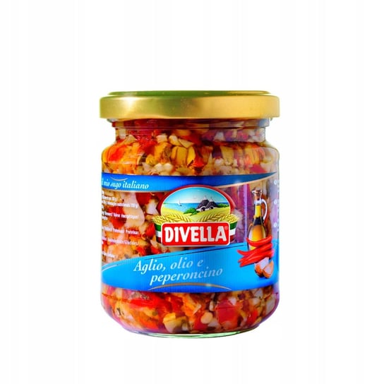 Divella Sugo Aglio, Olio e Peperoncino Papryczki chilli z czosnkiem 190g Divella